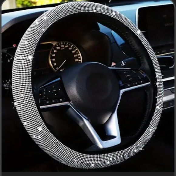 Glitter Car Steering Wheel Cover - Picture 1 of 2